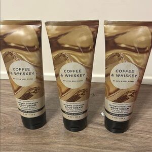 Bath & Body Works Coffee & Whiskey Body Cream